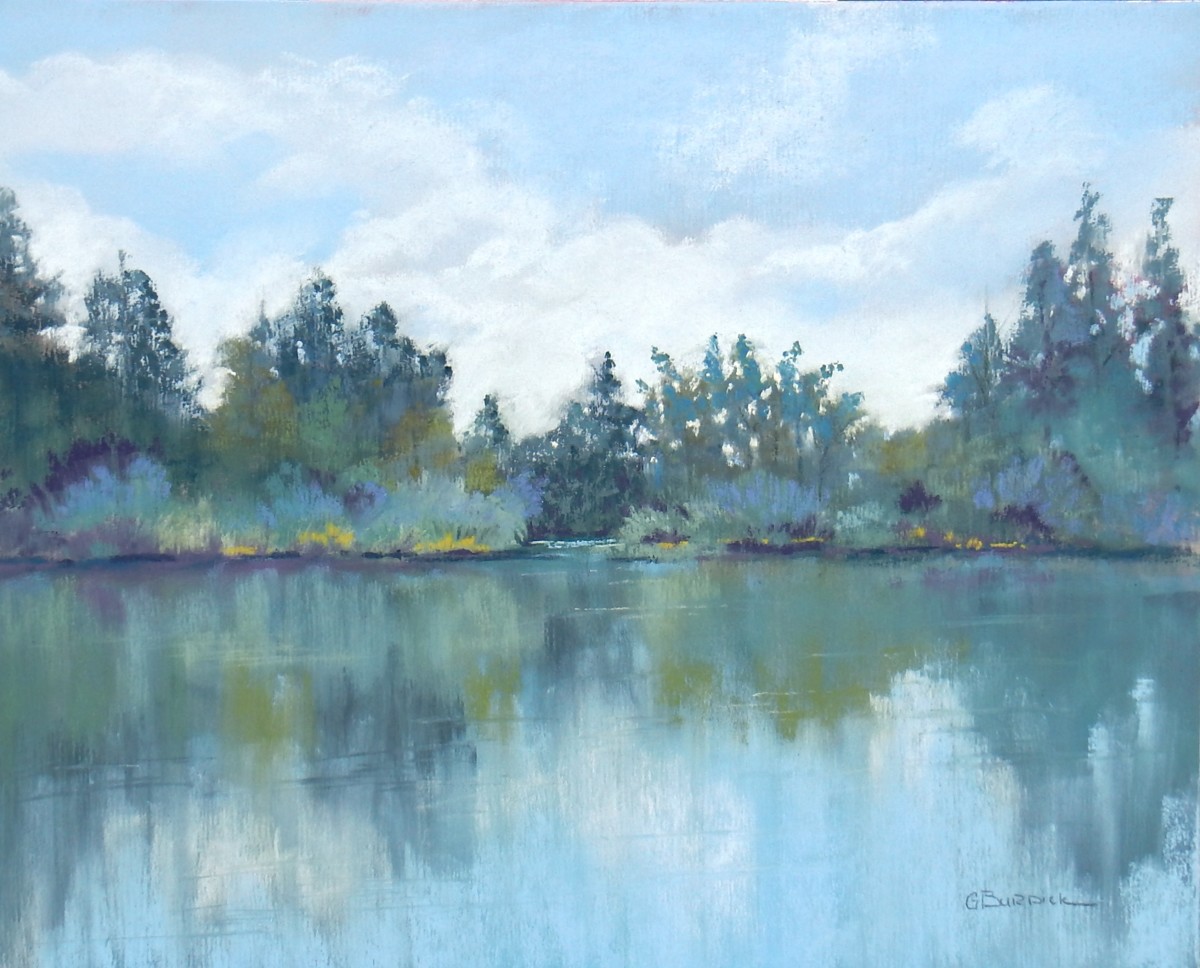 At the Rivers Edge by Ginny Burdick 