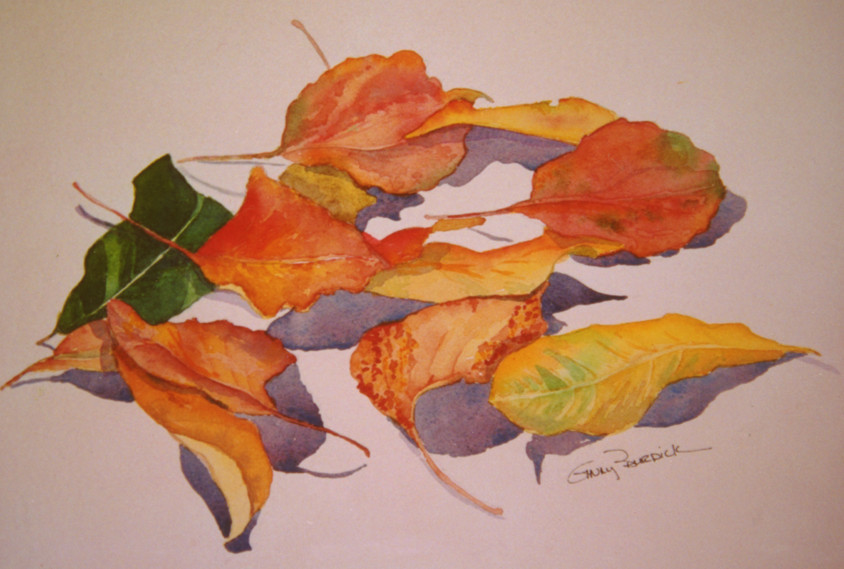 Autumn Leaves by Ginny Burdick 