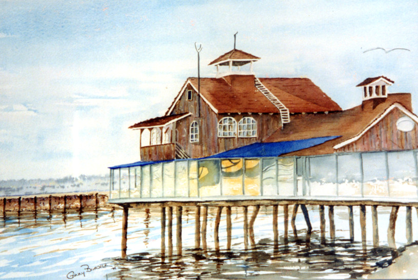 Boat House by Ginny Burdick 