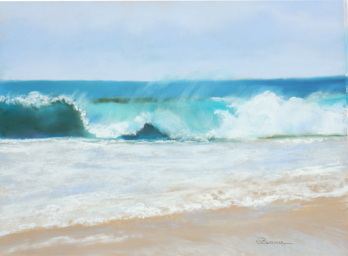 Breaking Wave by Ginny Burdick 