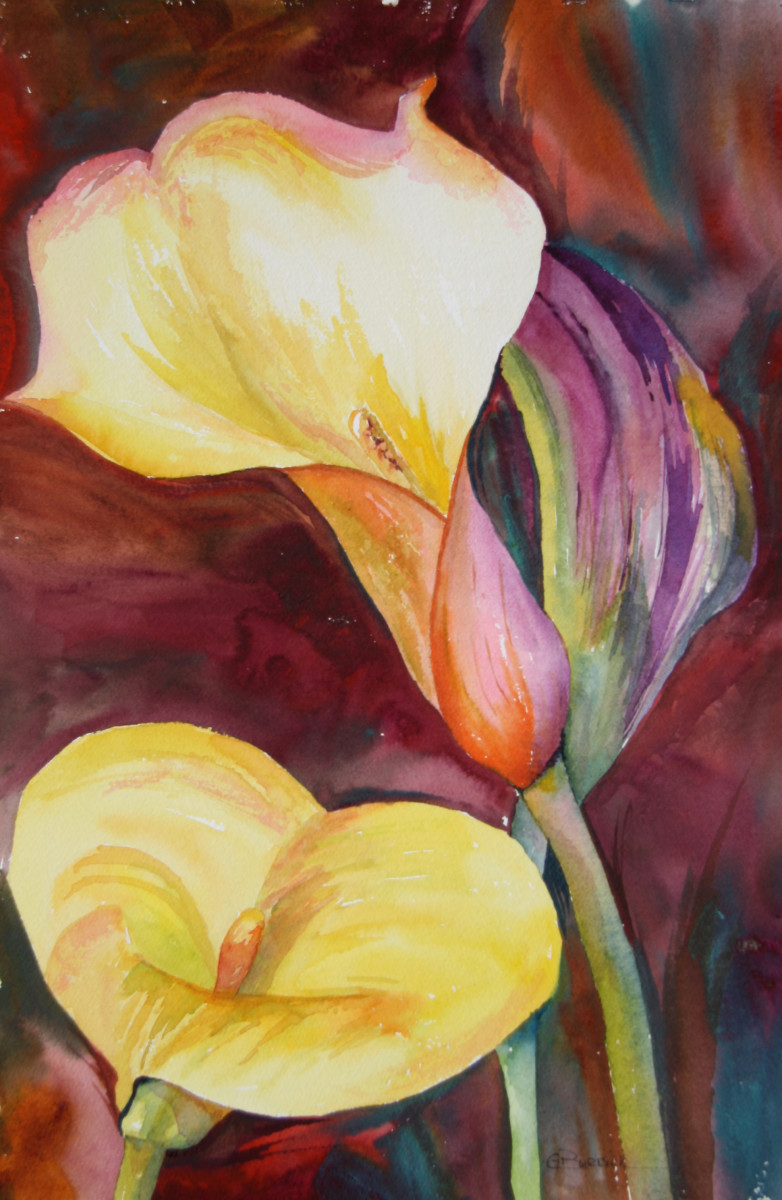 Colorful Delight by Ginny Burdick 