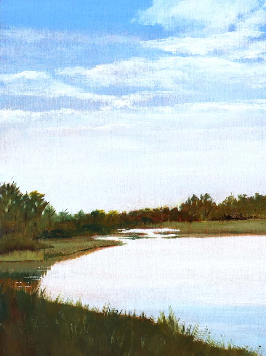 Distant Landscape by Ginny Burdick, Image 1.