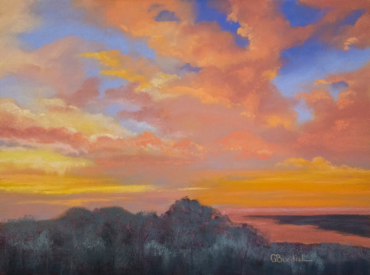 Distant Storm by Ginny Burdick, Image 1.