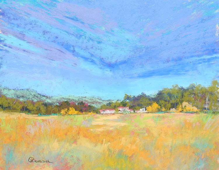 Distant Farm by Ginny Burdick, Image 1.