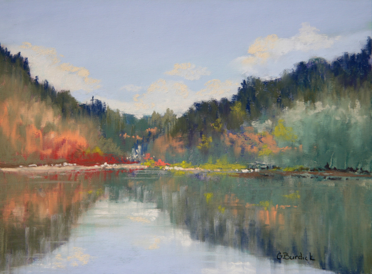 End of the Gorge by Ginny Burdick 