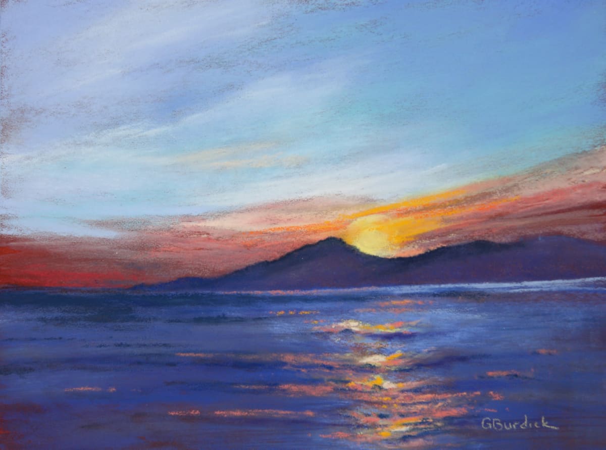 Evening Light by Ginny Burdick 