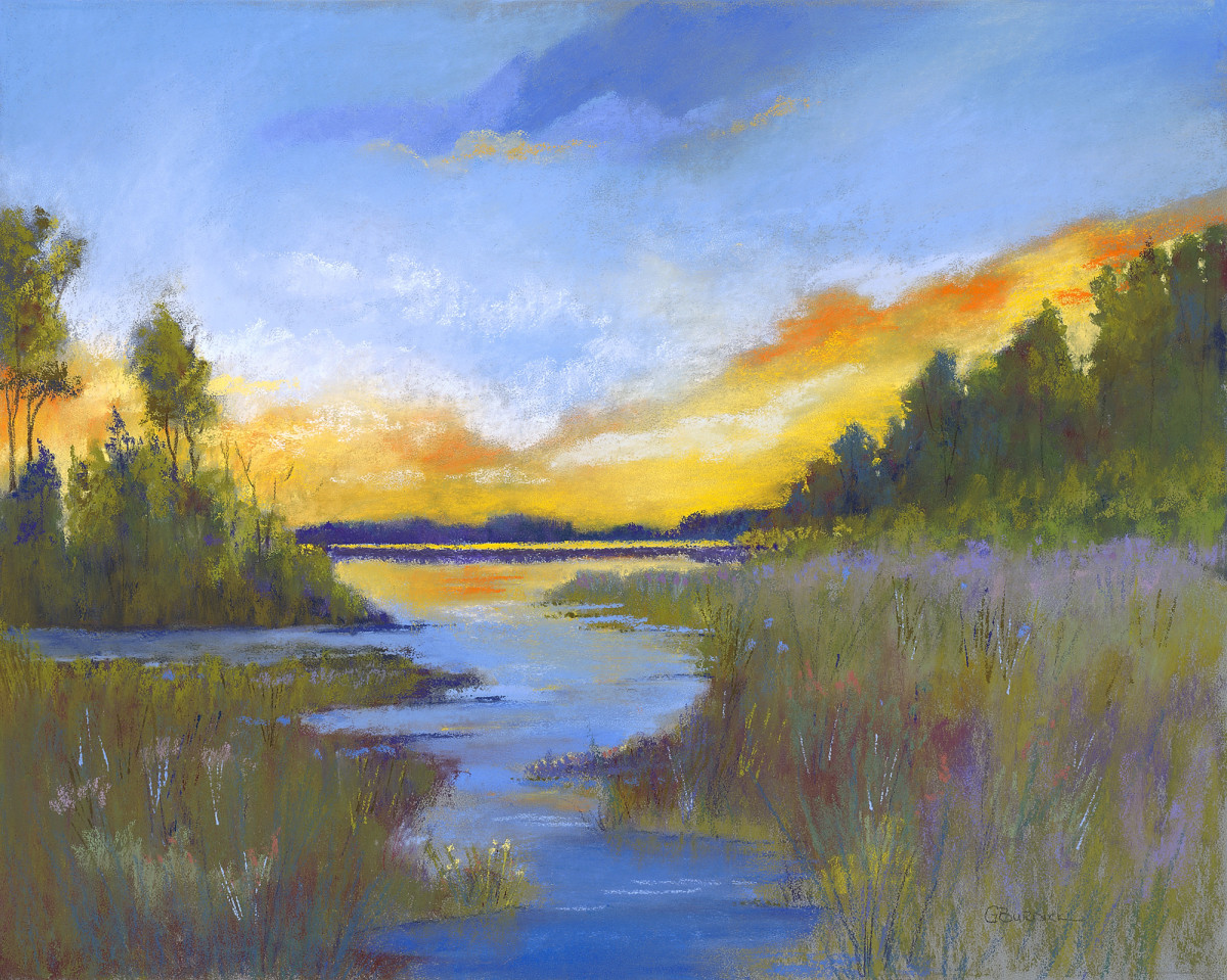 EVENING REFLECTIONS by Ginny Burdick 