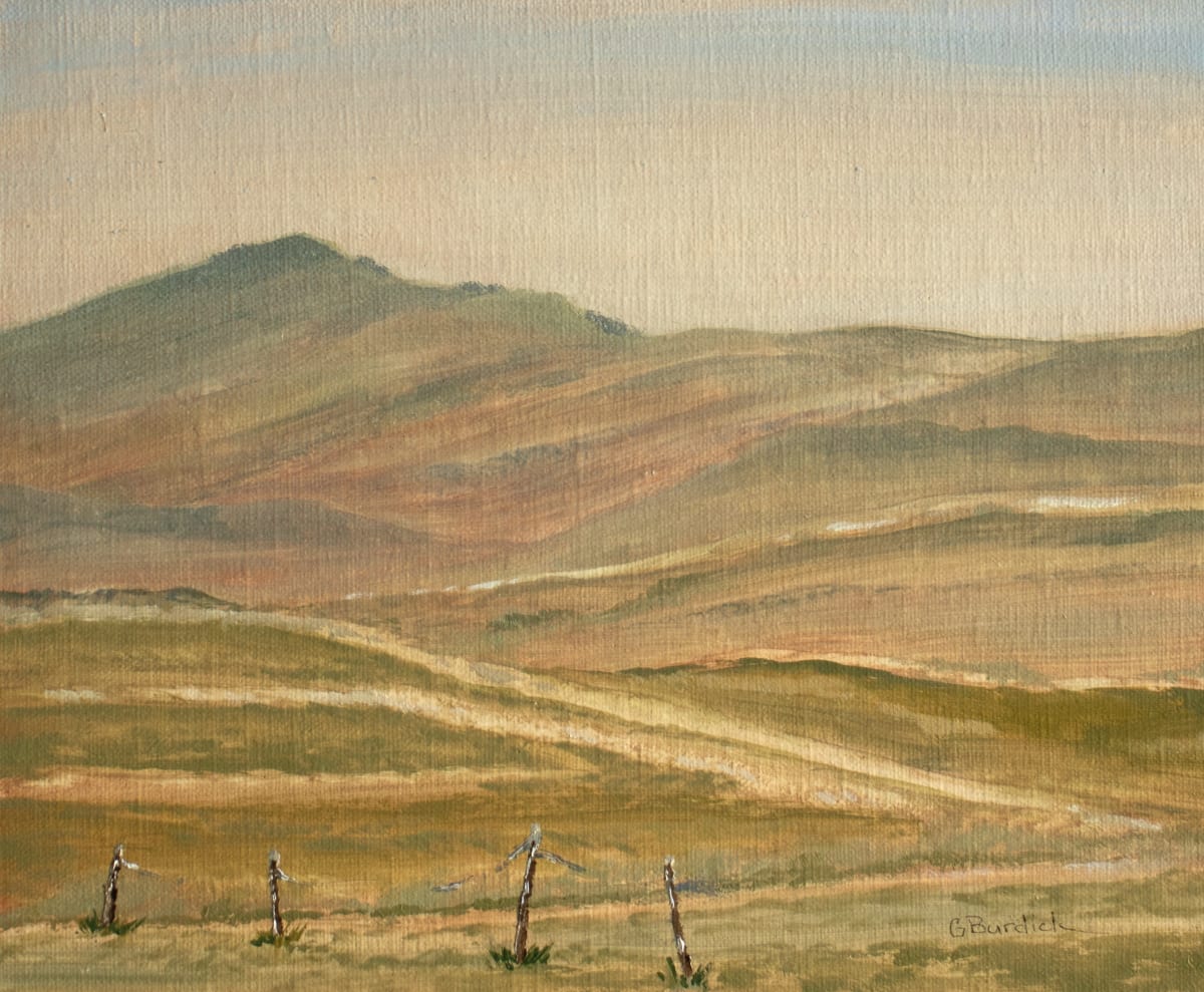 Foothill Cattle Paths by Ginny Burdick 