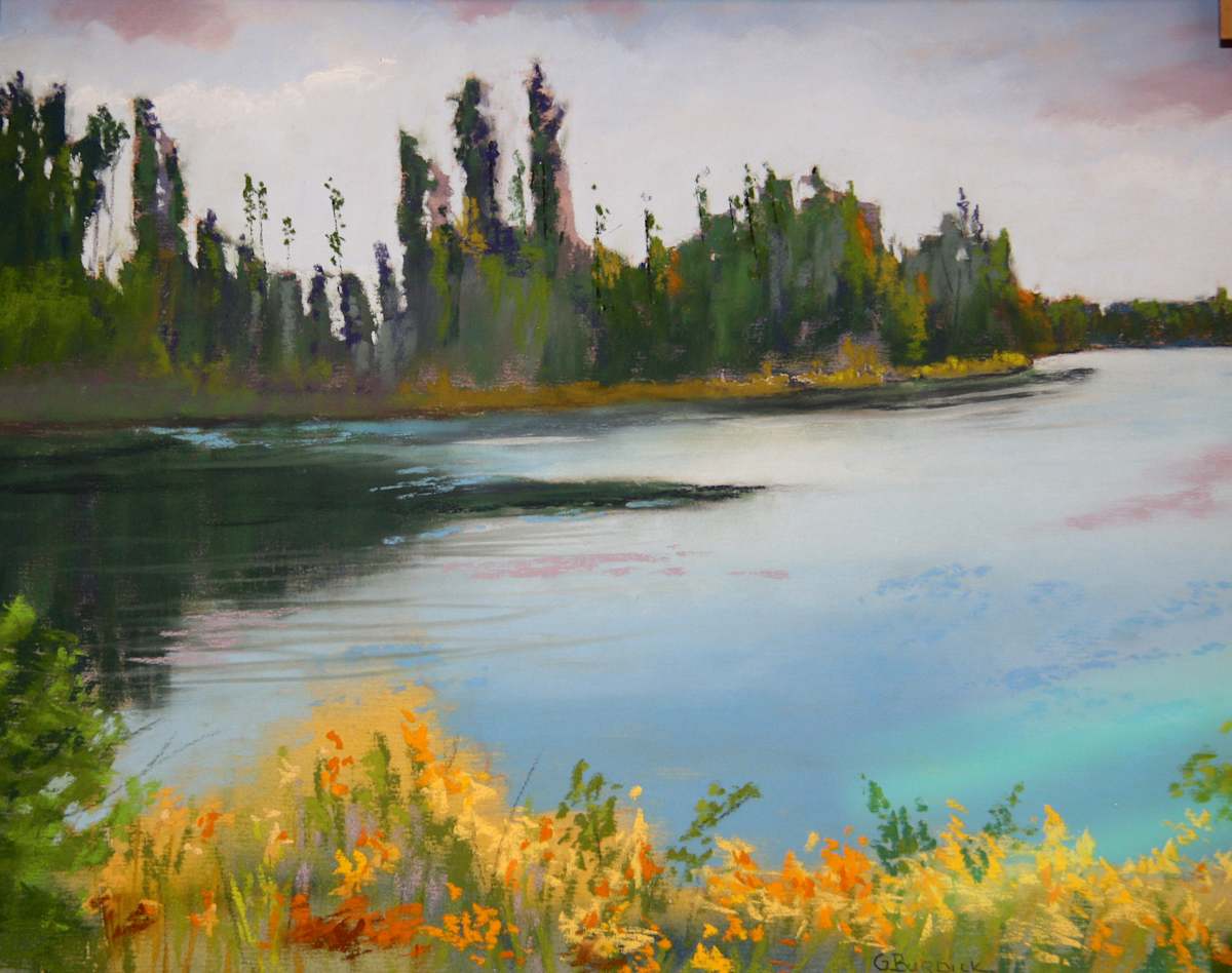 Lakeside View by Ginny Burdick, Image 1.