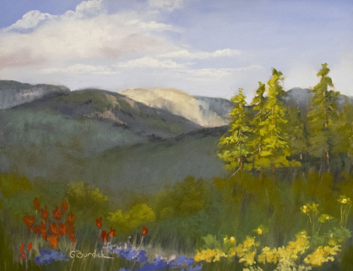 Long Sierra View by Ginny Burdick 