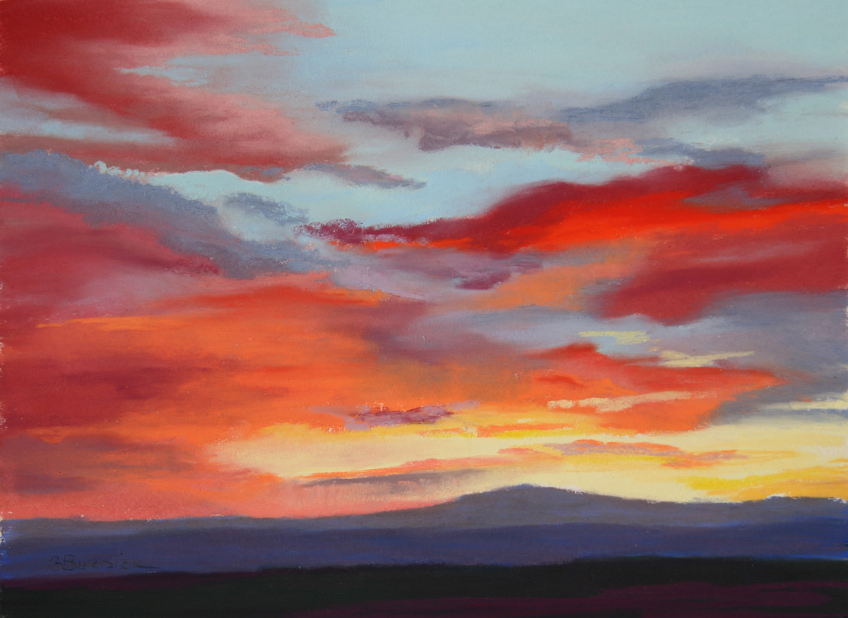 Sierra Sunset by Ginny Burdick 