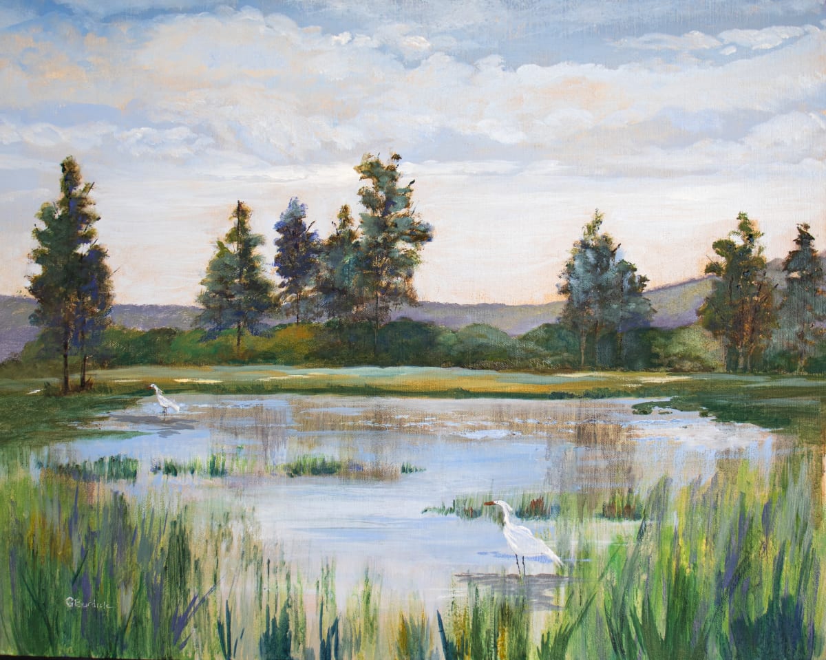 Summer Clouds by Ginny Burdick 