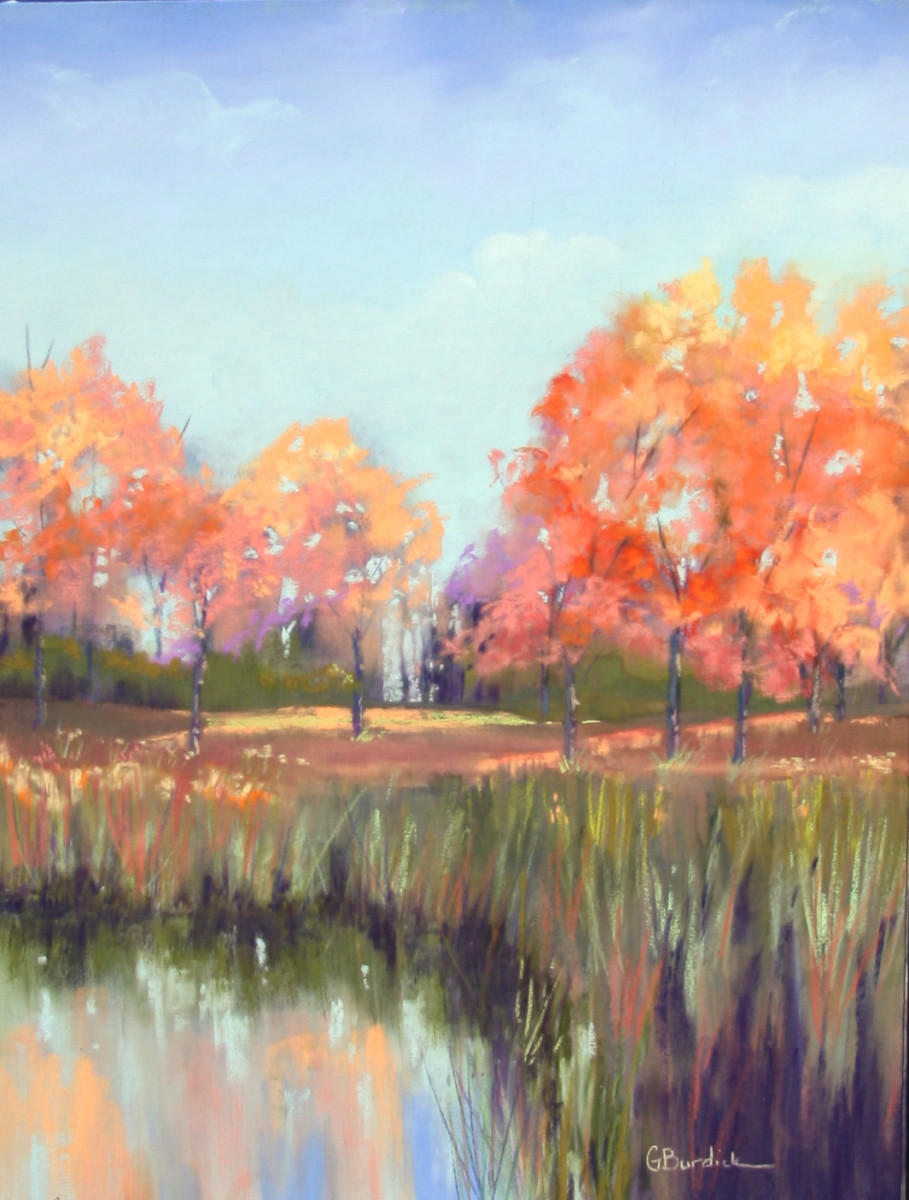 Mornings Reflection by Ginny Burdick 