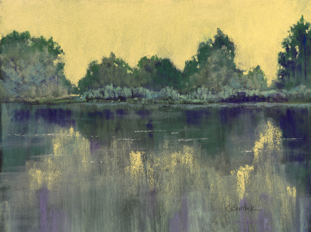 Water's Illumination by Ginny Burdick 