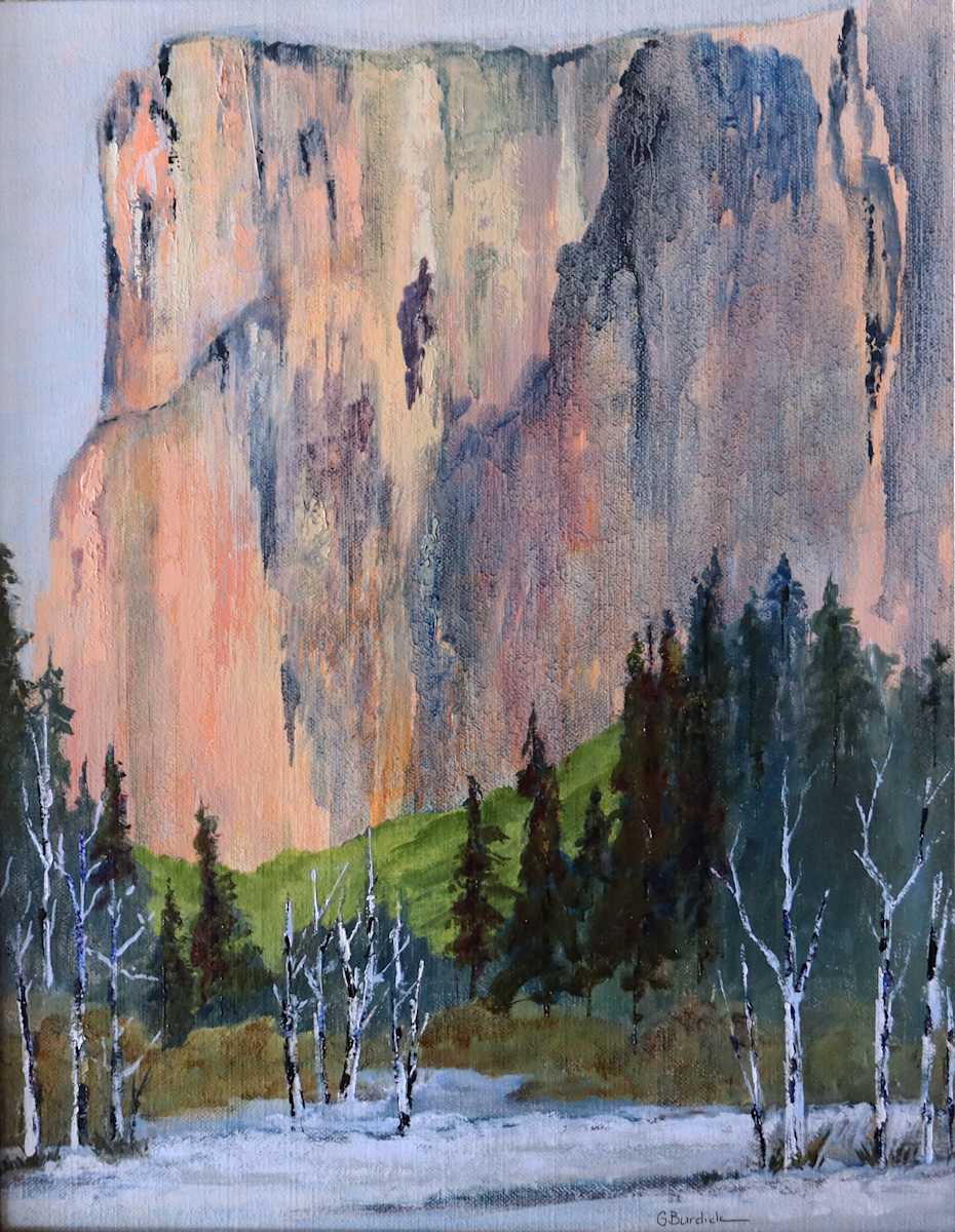Winter Morning Shadow, El Cap by Ginny Burdick, Image 1.