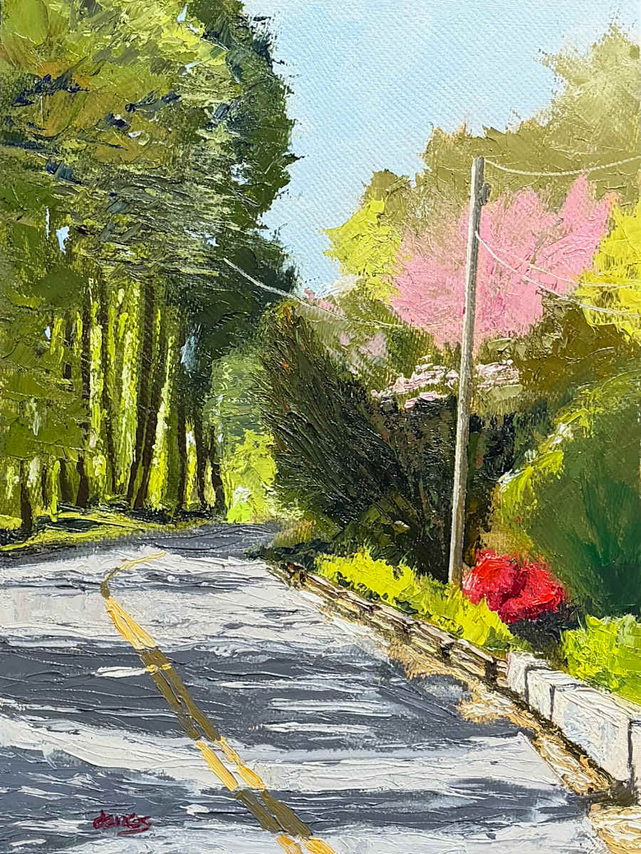 Flowering Trees on River Drive by Jennifer Gorman-Strawbridge, Image 1.