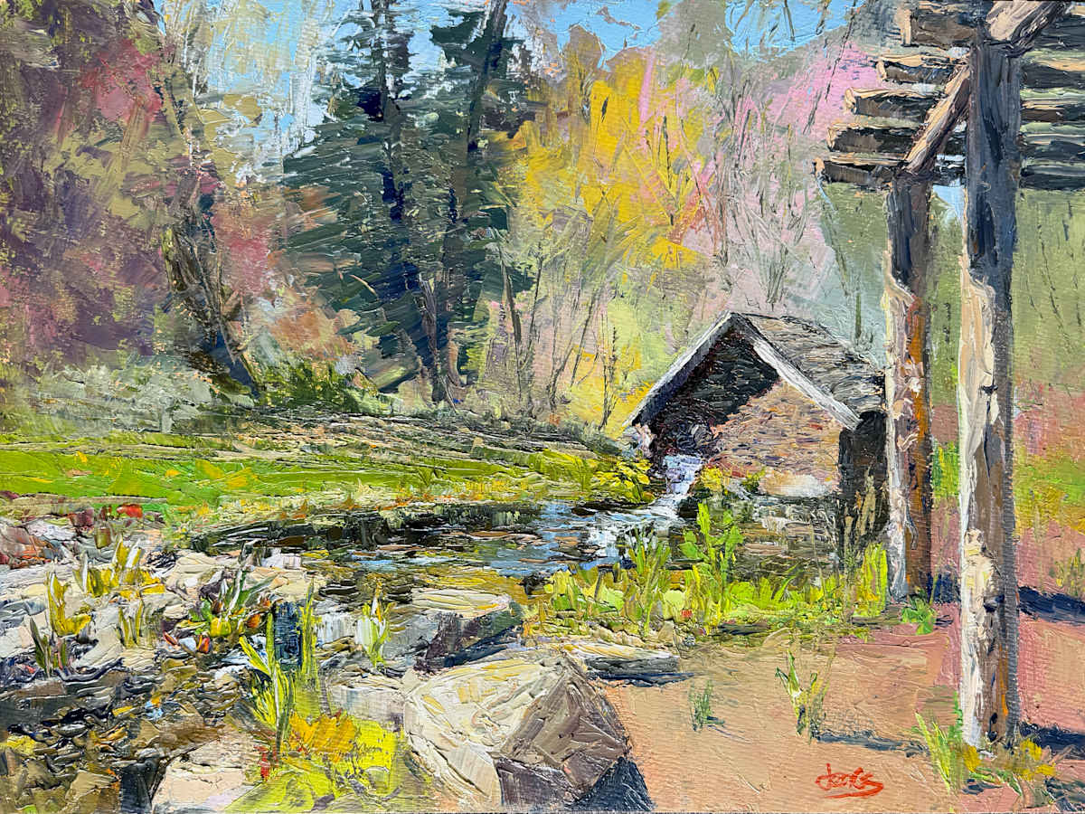 Springhouse at Bowman's Hill by Jennifer Gorman-Strawbridge, Image 1.