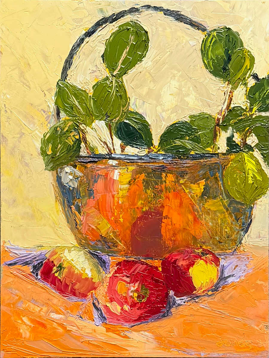 Three Apples and a Pathos by Jennifer Gorman-Strawbridge, Image 1.
