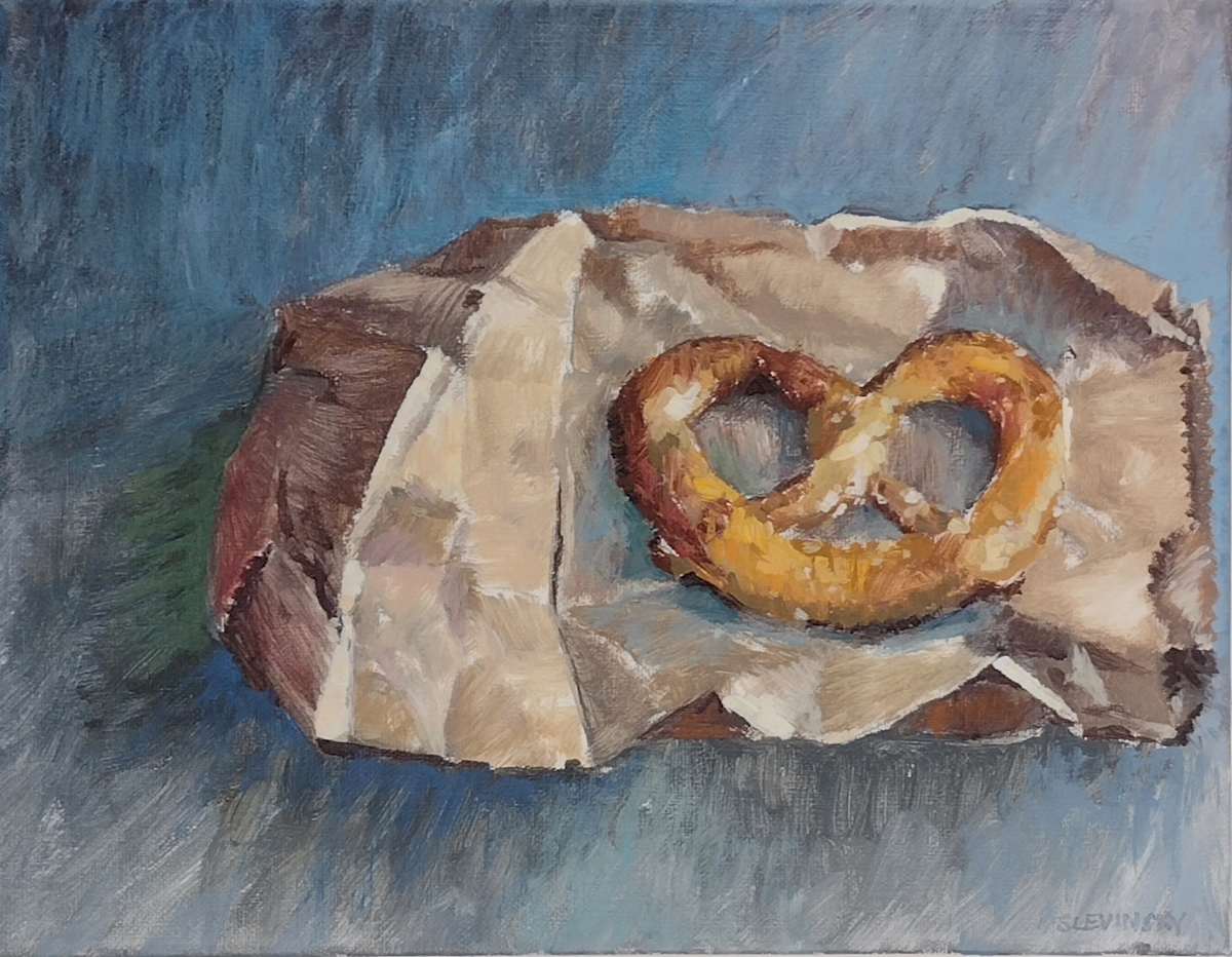 Paperbag Pretzel by Esther Slevinsky 