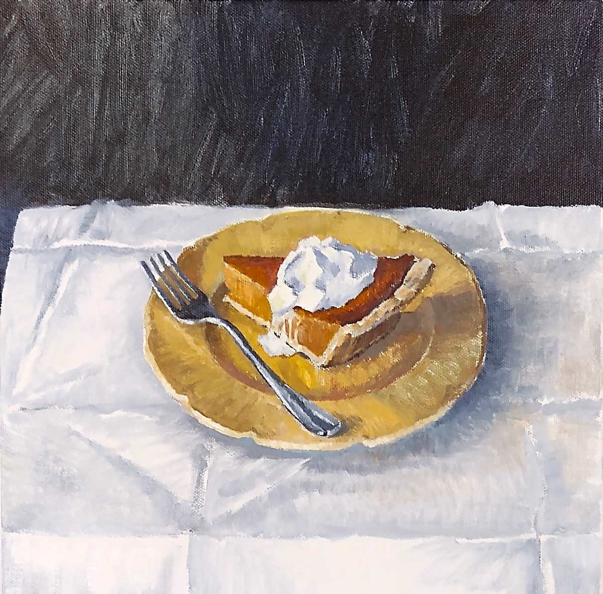 Slice of Pumpkin Pie by Esther Slevinsky 