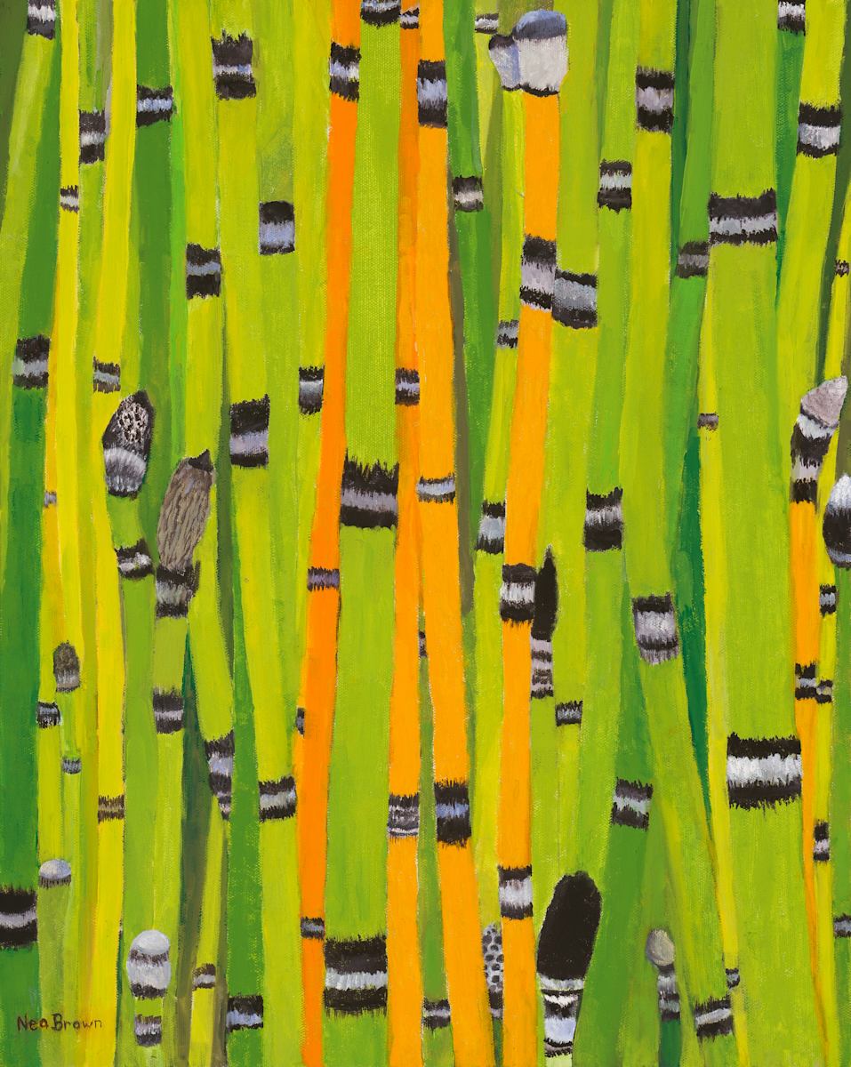 Horsetails by Nea Brown 