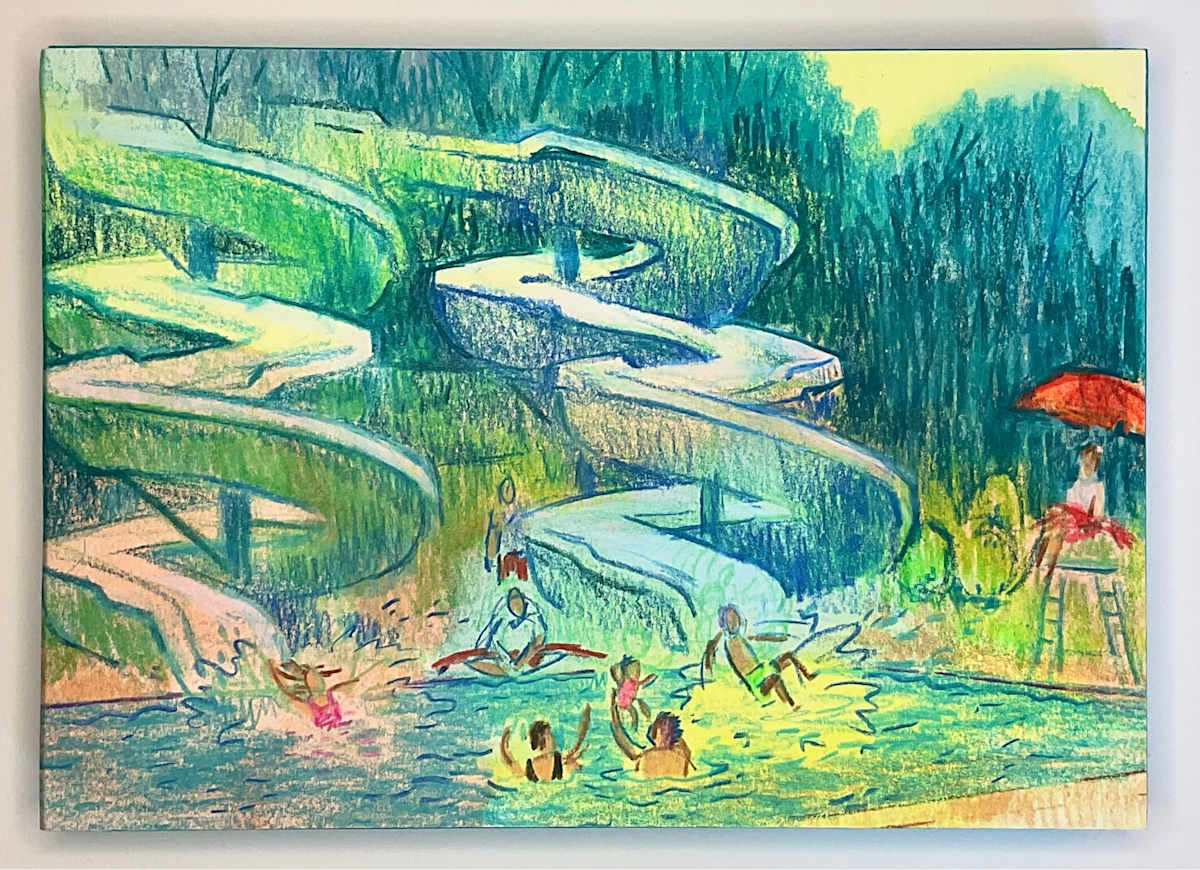 Another Double Slide by Wendy Born 