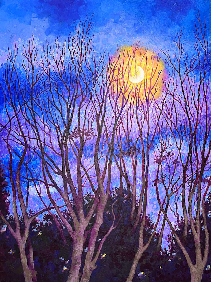 Backyard Moon by Wendy Born 