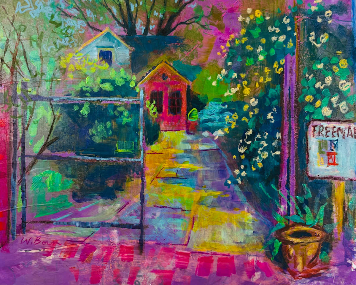 Freeman Garden Gate by Wendy Born, Image 1.