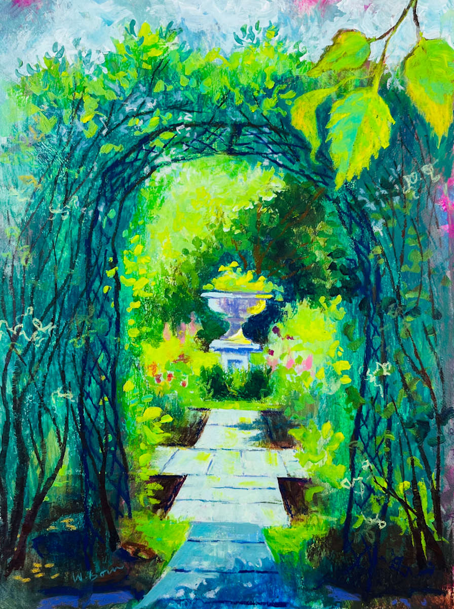 Magic Garden, Freeman Rose Garden by Wendy Born, Image 1.