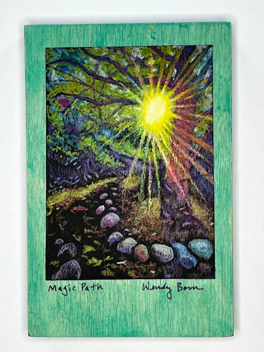 Magic Path, Van Vleck Garden Series by Wendy Born  Image: SOLD - Walnut St. Fair May, 2025
