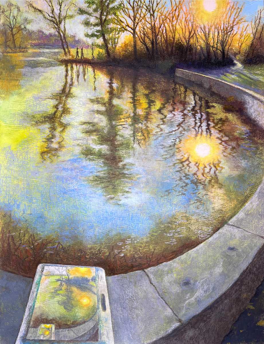 Verona Lake by Wendy Born  Image: Verona Lake, Juror's Choice Award, Women United Art Magazine, Issue X, Spring 2025