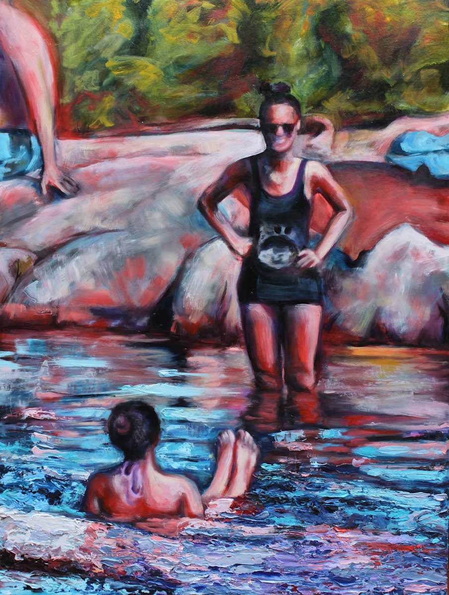 Lake Friends I by Cath Hughes, Image 1.