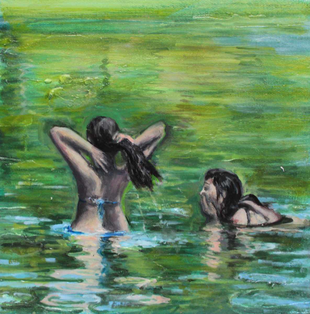 A Refreshing Dip by Cath Hughes, Image 1.