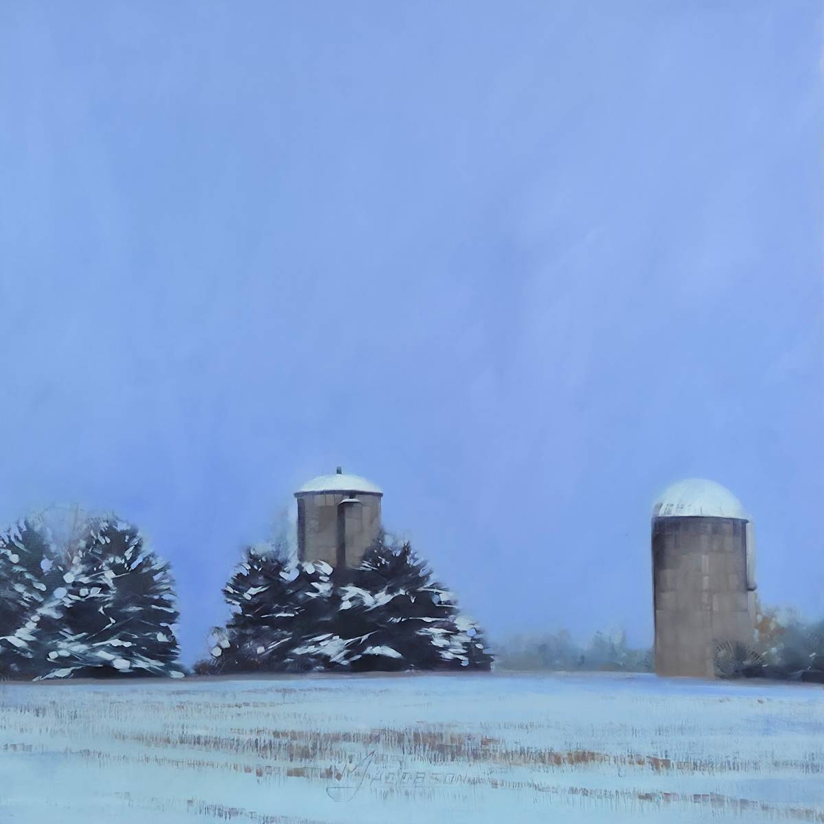November Silos by Matthew Jacobson 