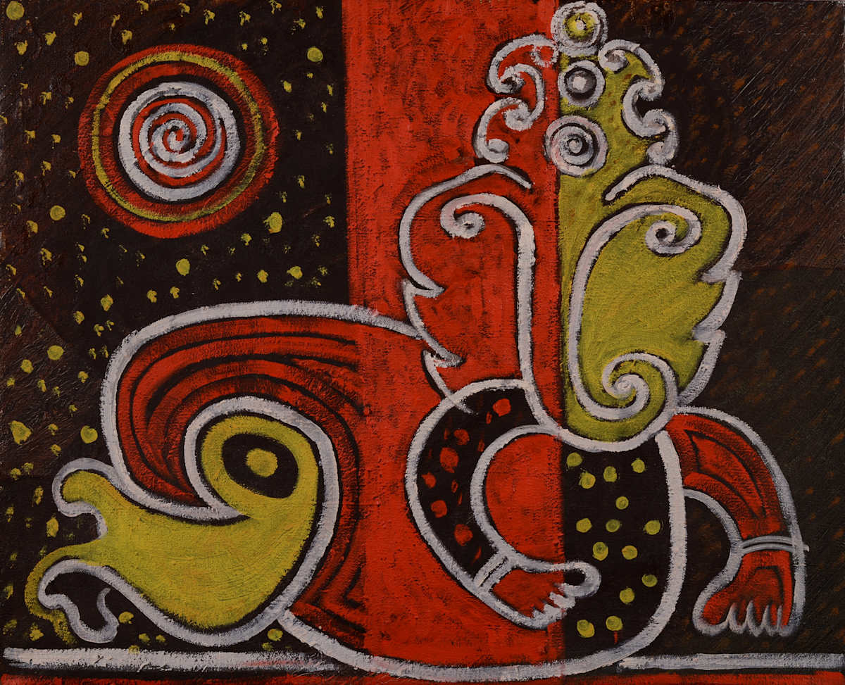 Baby Ganesha by Aditya Prakash (1924-2008) 
