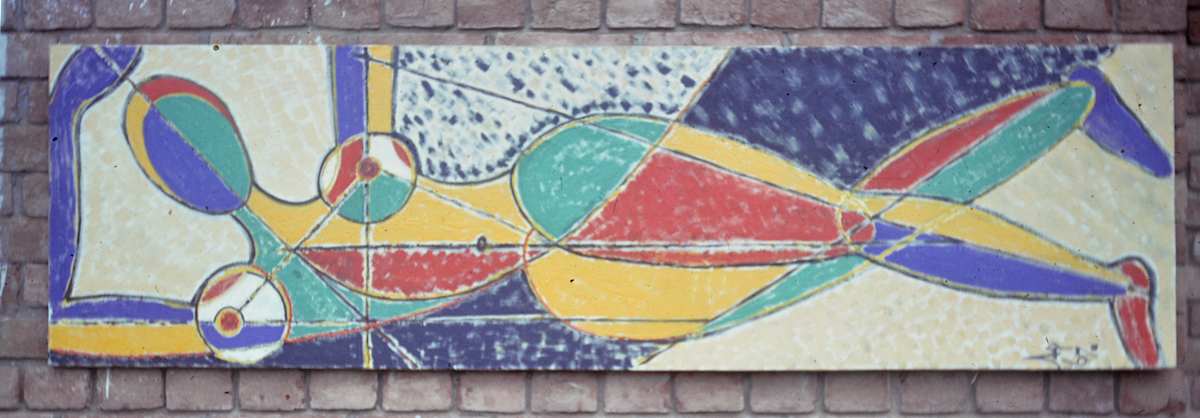 Dancing Woman by Aditya Prakash (1924-2008) 