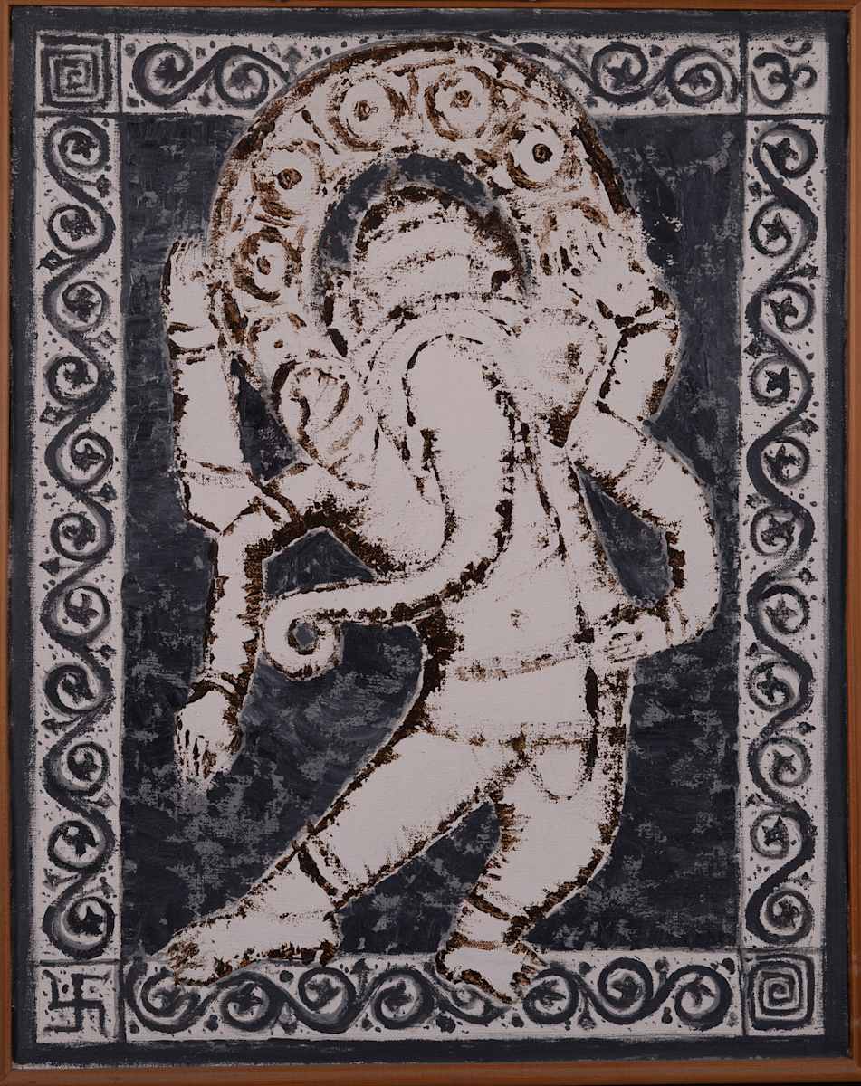 Ganesha by Aditya Prakash (1924-2008) 