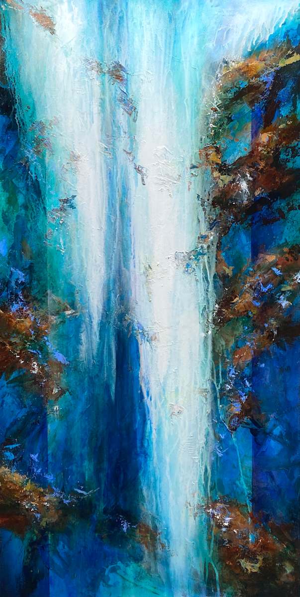 Angel Falls #2 by Mary Ellen Calland Strack, Image 1.