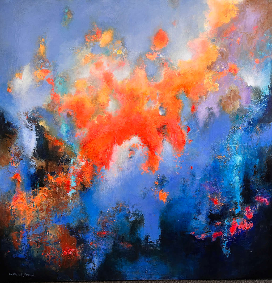 Sunset Dancing in the Moonlight by Mary Ellen Calland Strack, Image 1.