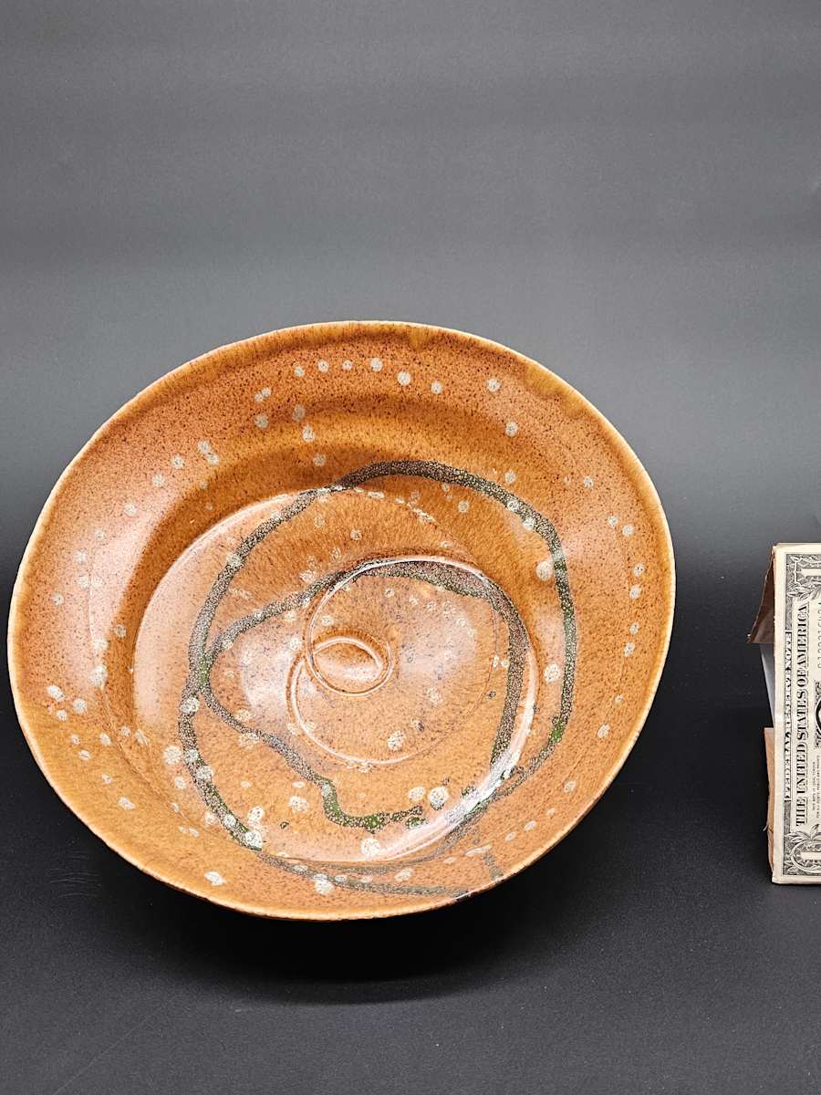 Life Vessels: Tempest Bowl Series - Orange Rain by JOHN H GOOD 