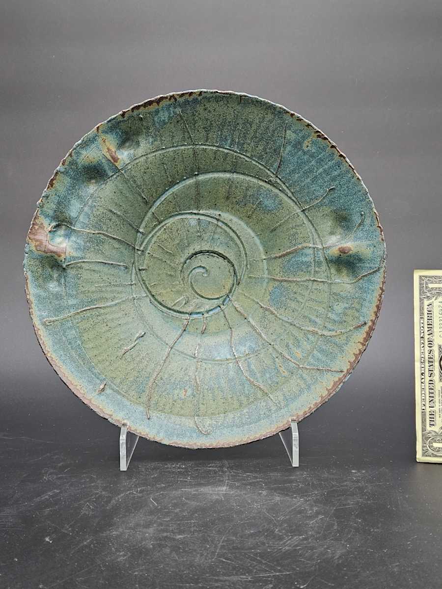 Life Vessels: Tempest Bowl Series - Small Worn Denim by JOHN H GOOD, Image 1.