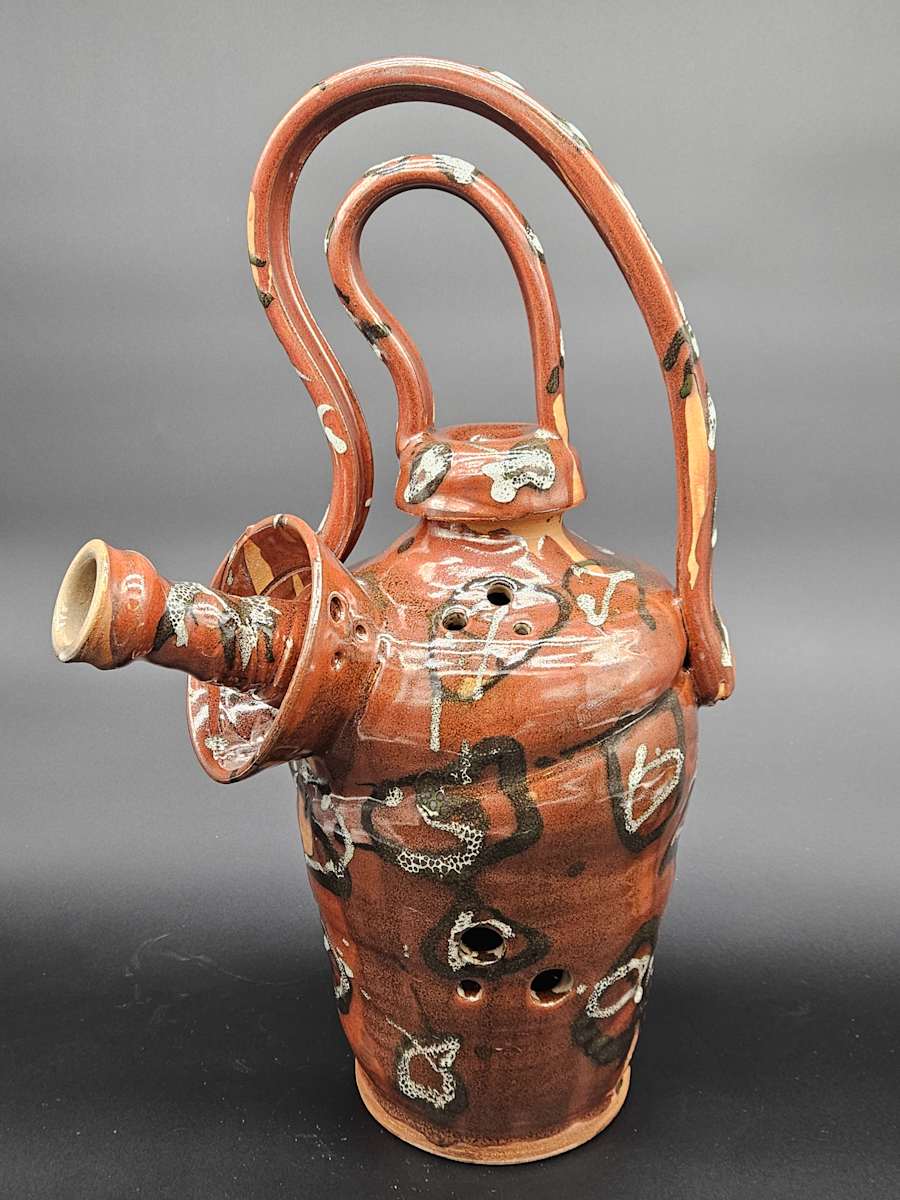 Life Vessels: Unusable Teapot Series: Circles and Holes by JOHN H GOOD 