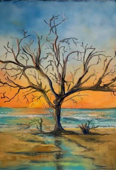 Last Tree Standing by Barbara Wentzell Jaquith  Image: Last Tree Standing