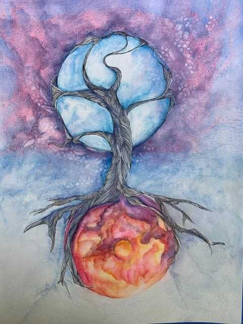 Roots Series: Davenport by Barbara Wentzell Jaquith, Image 1.