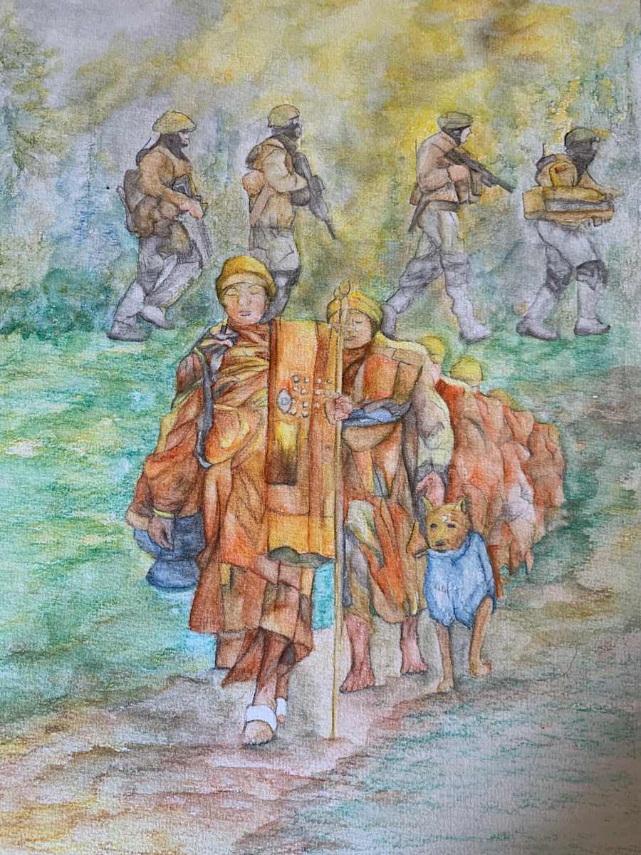 The Clearing by Barbara Wentzell Jaquith  Image: The Clearing