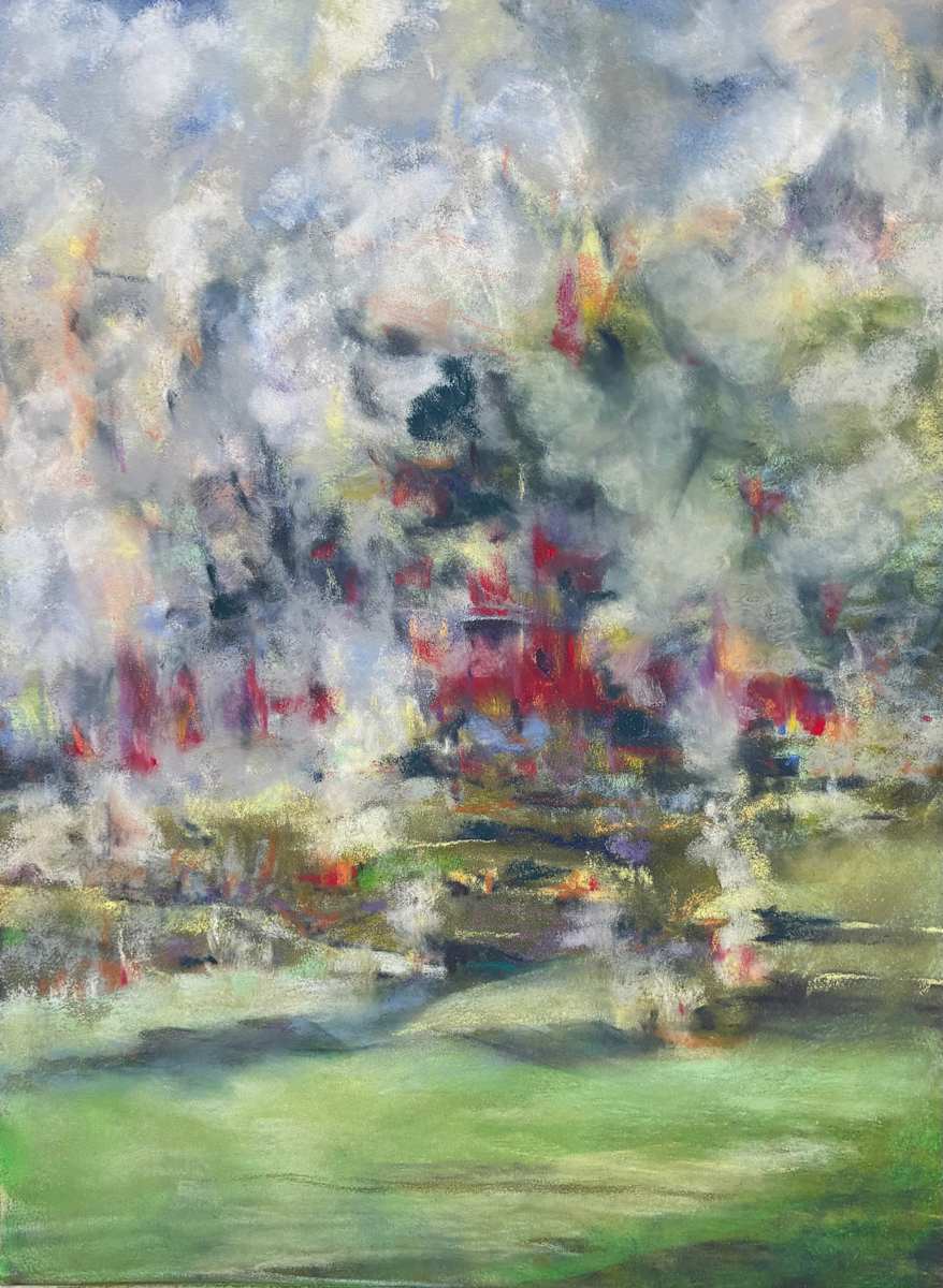 Wildfire: Georgia is Burning by Barbara Wentzell Jaquith, Image 1.
