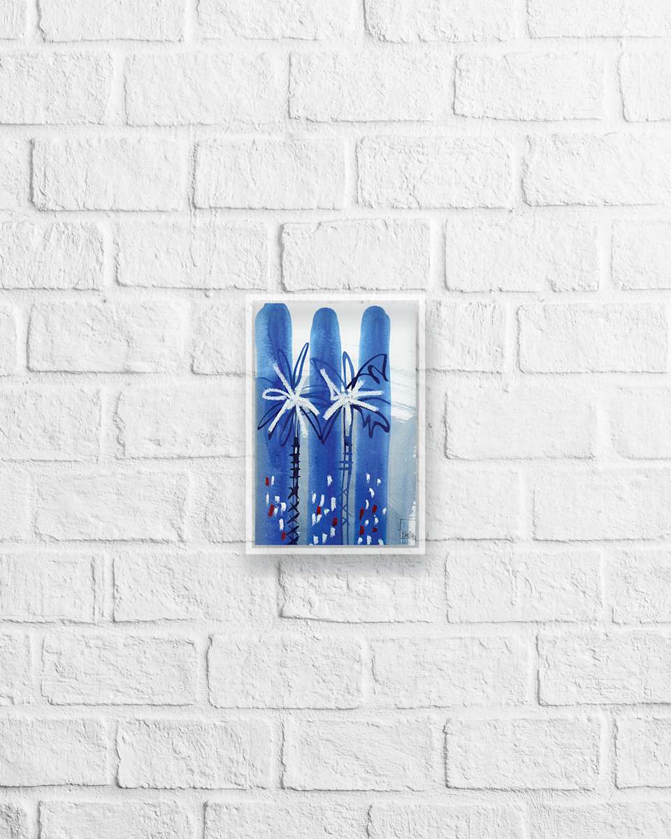 Blue Beach Series II by Shelley Wales, Image 3.