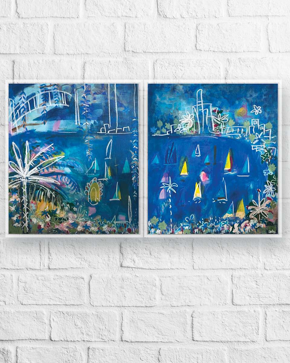 Lavender Bay Blue by Shelley Wales, Image 4.