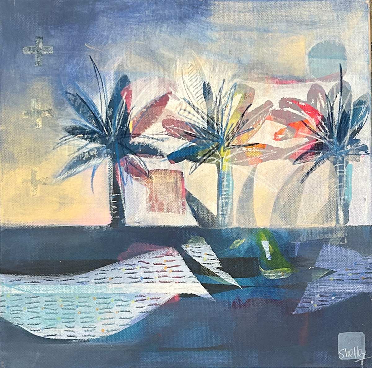 When the night falls down by Shelley Wales 