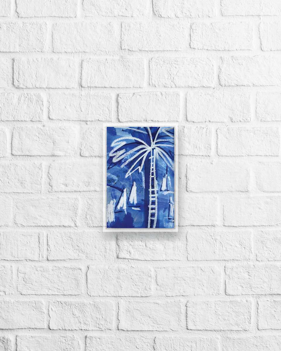 Blue Beach Series IIII by Shelley Wales, Image 2.